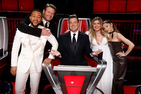 the voice judges through years.